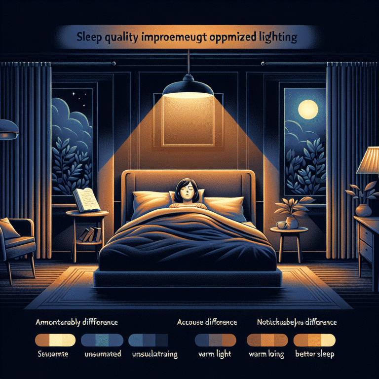 lighting hacks to improve sleep quality