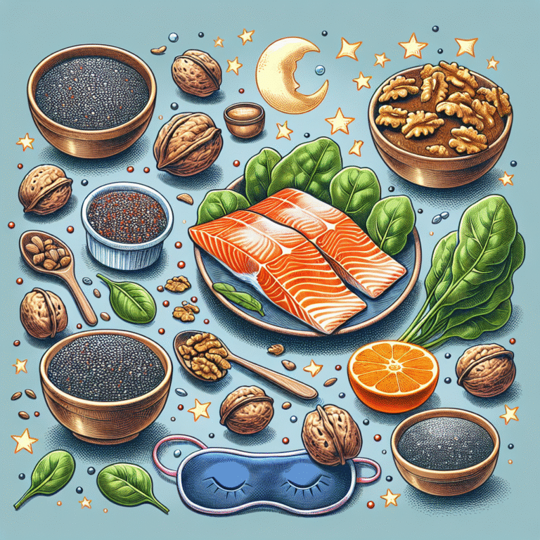 Omega-3 rich foods for sleep health