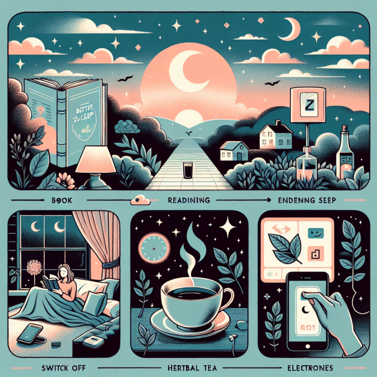 suggested evening activities for better sleep