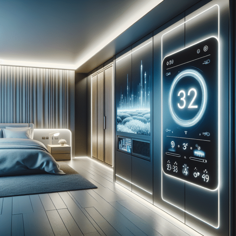 tech to regulate bedroom temperature