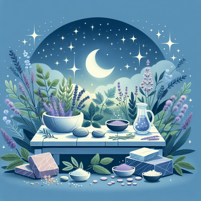 Minerals and herbs for restful nights