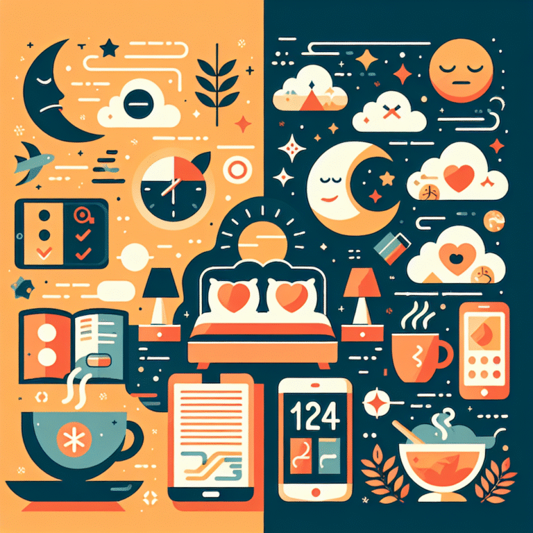 how nighttime habits influence sleep quality