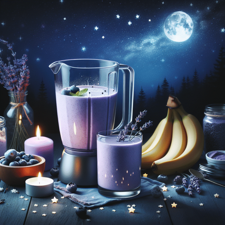 Bedtime smoothies for deep sleep