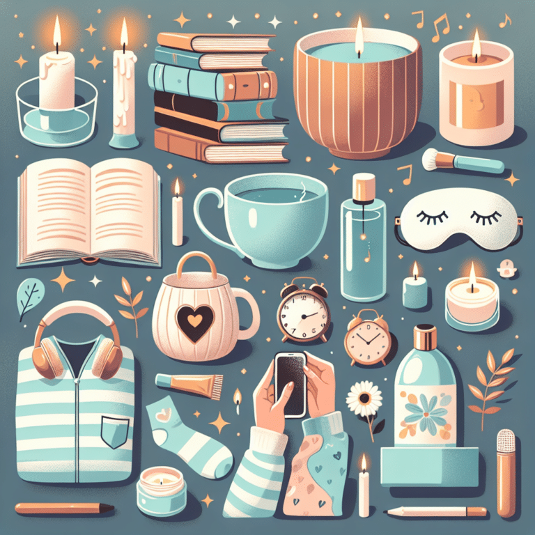 sleep-promoting night routine ideas