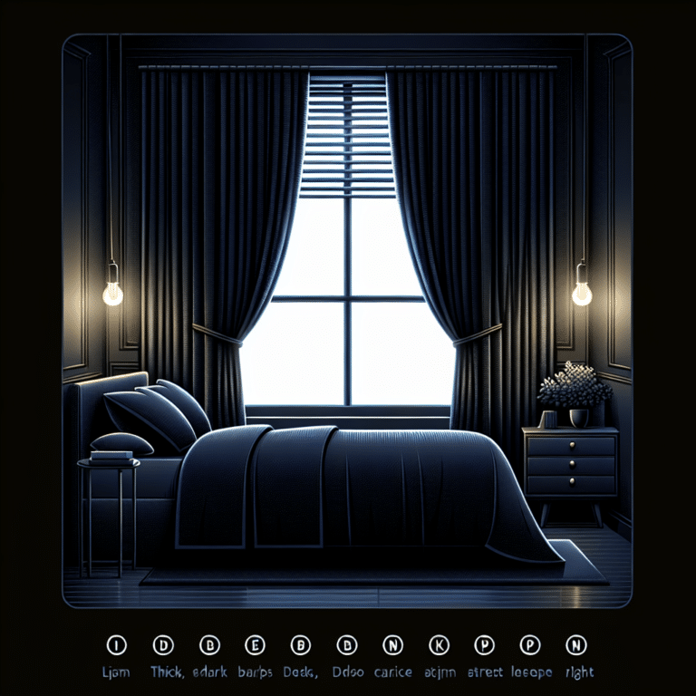 How Blackout Curtains Can Improve Sleep